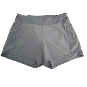 Athleta Girl Light Purple Athletic Shorts Size XL (14) Brief Lined